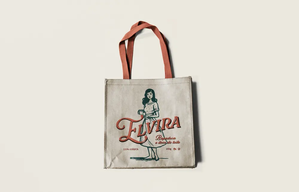 Ecobag com o pattern da marca