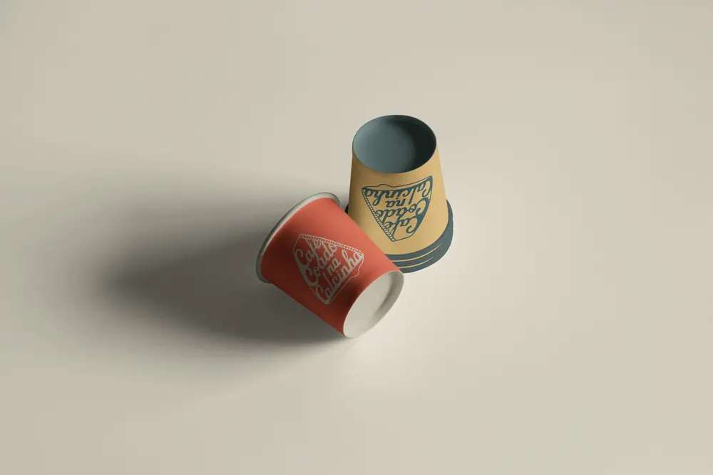 Copo de café da marca