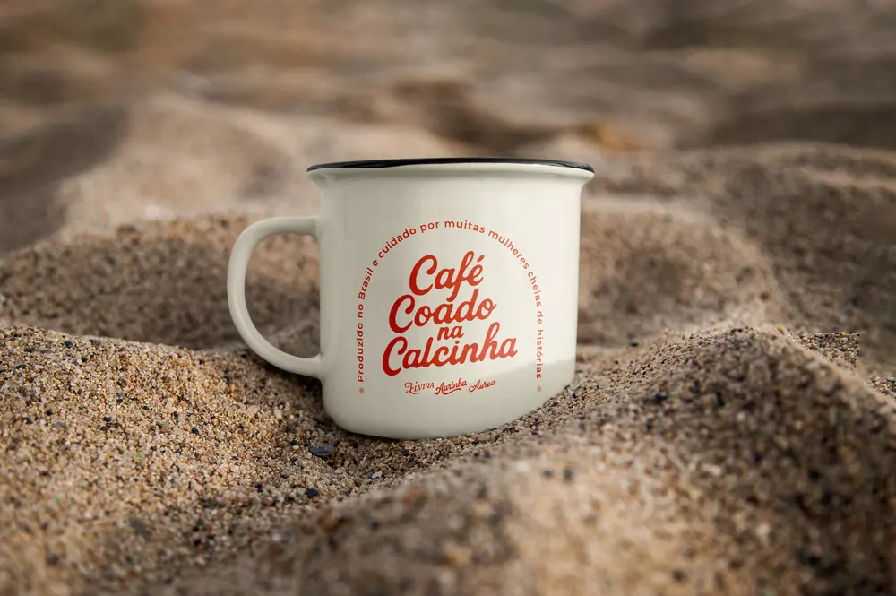 Caneca esmaltada