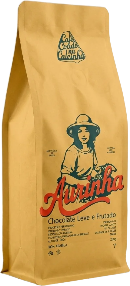Embalagem do café Aurinha